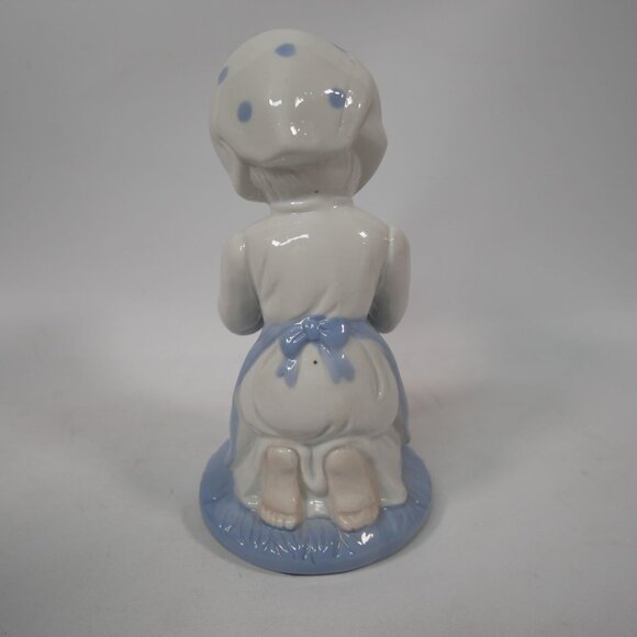 Vintage Sophia-Ann Ceramic Praying Girl Figurine With Dove - Picture 3 of 7